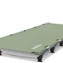 Naturehike GreenWild Camping Cot, Ultralight Folding Backpacking Cot, 60-Second Easy Set-Up, Supports 330lbs, Portable Camping Bed for Adults for Camping Hiking Travel Home