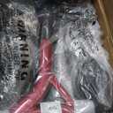 MAXWALK Walkers for Seniors, Rollator Walker with Seat, 12" Big Rubber Wheels All Terrain Rollator Walker with Backrest, Built-in Cable, Cup Holder, Foldable and Height Adjustment for Seniors, Red