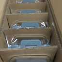 M MCIRCO [5-Packs, 36 Oz Glass Meal Prep Containers with Snap Locking Lids Glass Food Containers,Airtight Lunch Container,Microwave, Oven, Freezer and Dishwasher (4.5 Cup) (Gray)