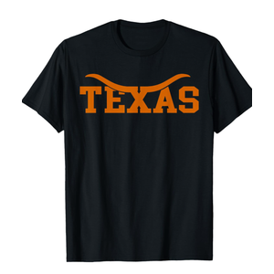 Proud Texas Designs Unisex Adults T-Shirt, Black, Small, Short Sleeve, Classic Fit, Texas-themed, S/M