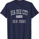 Sea Isle City New Jersey NJ Vintage T-Shirt, XXL