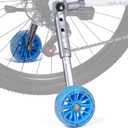 Bike Training Wheels, Pair of Heavy Duty Rear with Stabilizers Mounted Kit for 16 18 20 22 inch Kids Boy Girls Variable Bike (Blue, 16-22 Inch)