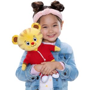 Daniel Tiger's Neighborhood Daniel Tiger Talking Friend Plush, Soft & Cuddly Stuffed Toy, Features Phrases & Songs!