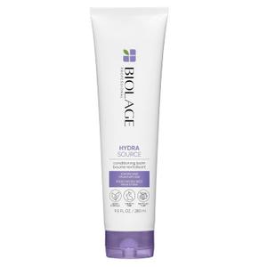 Biolage Hydra Source Conditioning Balm - Conditions, Detangles & Adds Softness, For Dry Hair, Infused with Micro-Filtered Aloe Vera, Vegan & Paraben-Free, Packaging may vary (9.5 Fl Oz (Pack of 1))