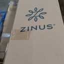 ZINUS 12 Inch Queen Green Tea Memory Foam Mattress [New Version], Fiberglass free, Medium Firm Feel, Zoned Pressure Relief, Certified Safe Foams & Fabric, Mattress in A Box (White)