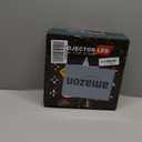 Kesfitt Christmas Tree Topper Sliver Lighted with 6 Projection Modes,Christmas Star Tree Topper Built-in LED Rotating Lights, 3D Glitter Dynamic Projection for Xmas Party Holiday Decorations (Silver)