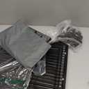 VISCOO 12 Panels Small Animal Playpen, 48" x 24" x 16" Pet Playpen with Waterproof Mat, C&C Cage for Guinea Pigs, Puppy Play Pen, Bunny Playpen, Indoor Outdoor Portable Metal Wire Yard Fence