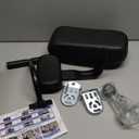 Kids Bike Seat Set, Comfort Bike Seat with Backrest, Wide Child Bicycle Rear Seat Cushion Back Safety Armrest Handrail Feet Pedals, Children Bicycle Back Seat for Over 5 Years Old