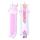 Unicorn Plush Body Pillow for Kids | Long Stuffed Animal Cuddle Pillow | Soft Hugging Toy | Plushie Gift for Girls & Boys | Long Plush Body Pillow for Sleep & Comfort | Small, 23 Inches
