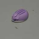 Wireless Mouse Cute Hamster Shape Less Noice Portable Mobile Optical 1200DPI USB Mice Cordless Mouse for PC Laptop Computer Notebook MacBook Kids Girl Boy Men Women Adults School Office Gift (Purple)