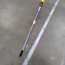 Rubbermaid Commercial Products Gripper 60" Vinyl-Coated Aluminum Wet Mop Handle, Gray, for Professional/Industrial Floor Cleaning, Compatible with 5" Headband Mops