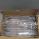 12 Pack Shoe Slots Organizer Adjustable Level Shoe Stacker Holder Storage Space Saving Sneakers Display Tray Rack for Closet (Transparent)