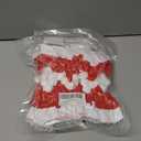 2 x FINGOOO Mini Red Santa Hats,30 Pieces Christmas Hat for Crafts 2.8 x 5 Small Santa Hats for Xmas Party Table Dinner Decorations