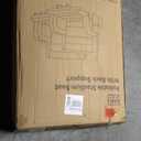 Extra Wide Stadium Seats With Back Support 2 Pack, Exclusive "Sofa Style" Design Thick Bleacher Chairs With Back and Cushion, 6 Reclining Positions - Ultimate Comfort for Sports Events (Black, 25")