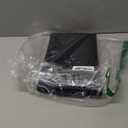 Mini Fridge Silicone Mat 19.7"x19.7"x0.4", Silicone Mat for Mini Fridge Non-Slip Drip Pan, Appliance Protector for Refrigerators, Washers, Dryers, Fridge Mats (Black)