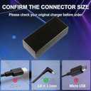 90W 3.0 * 1.1mm Laptop Charger Compatible with Acer Aspire 5 14 16 A515-58PT A515-58GM A515-57 A514-56 A715-73G A14-51GM A16-51GM Power Supply Adapter Cord