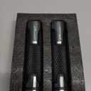 Motorcycle Grips 7/8" 22mm Universal Non Slip Handlebar Grips for Suzuki GSF 600 650 1200 1250 1250s Bandit (Dark Black)