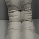 SUNROX LokGrip Non Slip Tufted Memory Foam Bench Cushion, FadeShield Water Resistant Durable Thicken Outdoor/Indoor Bench Seat Pads 42x16x4 inch, Cream 