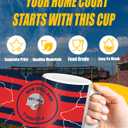 Football Fan Coffee Mug Cup and Large Mouse Pad Set New England Themed XXL Desk Mat Merch Shop Men Women Sport Stuff Gear Apparel Patriot Team Decor Dad Boyfriend Bf Birthday Cool Christmas Xmas Gift