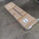 HOUAGI LED TV Stand for Televisions up to 55 Inchs,Modern Entertainment Center with Storage Drawer and Glass Shelf, TV Console Table for Living Room,Bedroom (Black, 50in) (51in, Black)