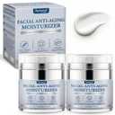Retinol Collagen Anti-Aging Cream for Face Neck Tightening Moisturizing Skin Cream with Hyaluronic Acid Day Night Wrinkle Facial Moisturizer for All Skin Types Set of 2, 1.7 fl oz Each