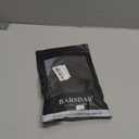 BARSDAR Dark Brown Straight Ponytail Extensions - 26 Inch Long Straight Wrap Around Ponytails for Women, Clip in Ponytail Hair Extensions Synthetic Pony Tails Hairpieces - Dark Brown Mixed