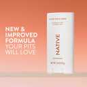 Native Deodorant Contains Naturally Derived Ingredients, 72 Hour Odor Control, Deodorant for Women and Men, Aluminum Free, Black Oak & Amber 2.65oz