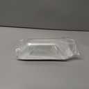 2-Piece Set of 8-inch Stainless Steel Sliding Door Handles, Garage Door/fire Door/Warehouse Door Handles with Installation Screws (Oval Silver, 200x65mm)