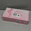 HONGTEYA 2 Pairs Fleece Lined Tights Women - Warm Sheer Pantyhose Fake Translucent Tights Winter Thermal Leggings (US, Alpha, Small, Regular, Regular, Fake Translucent Black+Coffee)