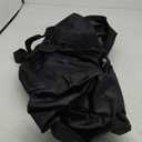 Extra Large Storage Duffle Bag with Zippers and Handles, Big Foldable Duffle Bag for Travel (Black)