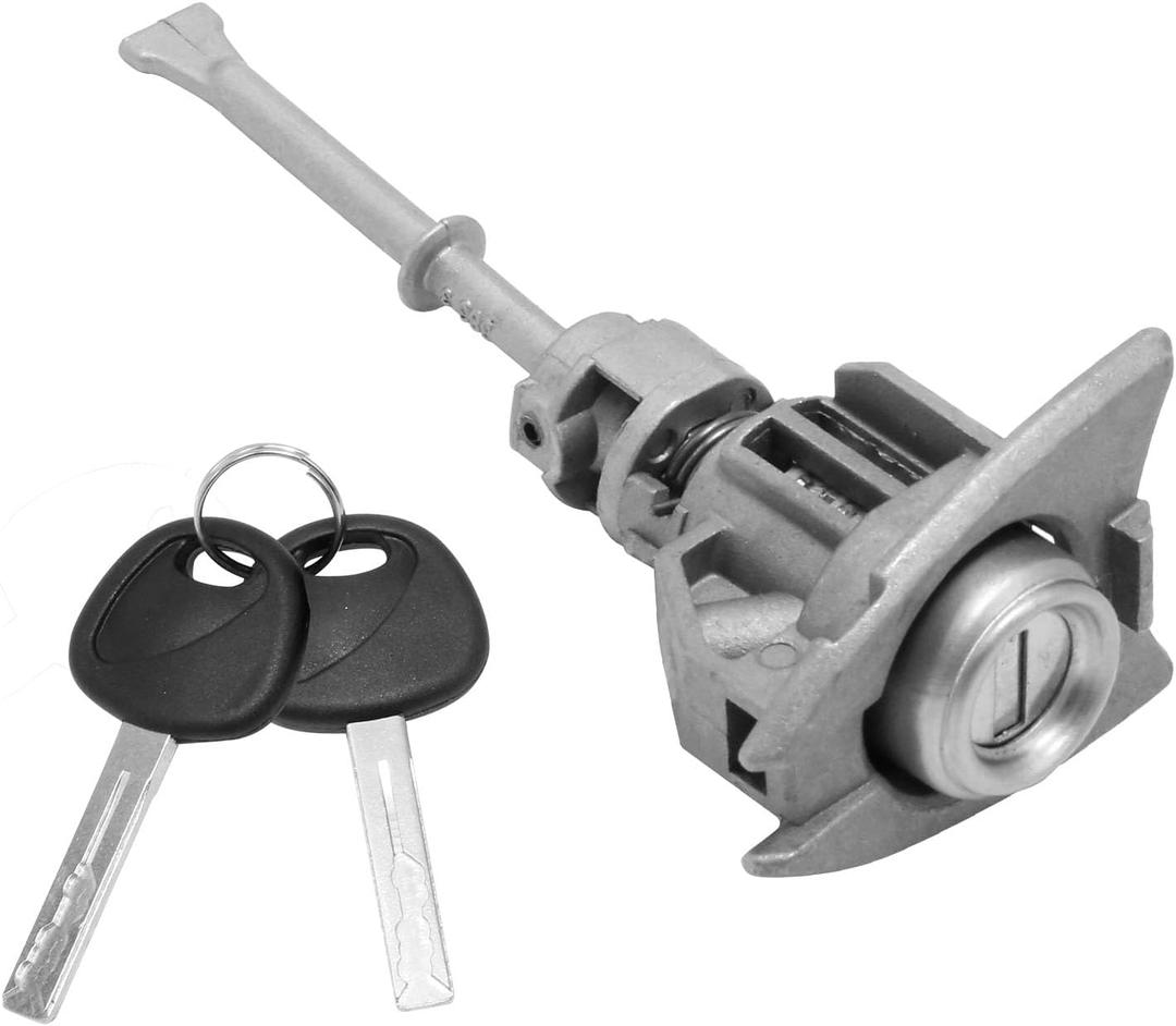 81970-C1A00 Left Front Driver Side Door Lock Cylinder with 2 Keys Replacement for Hyundai Sonata 2015-2019 1.6L 2.0L 2.4L Replaces 81970C1A00
