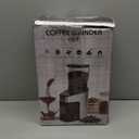 Conical Burr Coffee Grinder Electric, Adjustable Touchscreen Coffee Bean Grinder with 60 Grinding Settings for Home Use, 60 Seconds Timer & 1-8 Cup, Anti-static, Stainless Steel