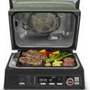 Cuisinart Outdoor Electric Grill, 8-in-1 Air Fryer/Grill/Smoker, 154 sq in