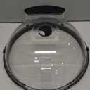 Fkprorjv Microwave Splatter Cover with Water Steamer, 10 inch Clear Microwave Plate Cover for Food, Splatter Guard Microwave Lid for Microwave Oven, Kitchen Gadgets Accessories, Black