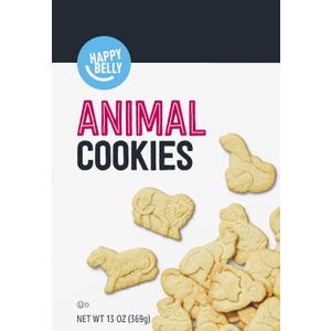Amazon Brand - Happy Belly Animal Cookies, 13 Ounce (Reformulation)