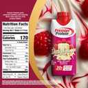 Premier Protein Shake INDULGENCE, White Chocolate Raspberry, 30g Protein, 170 Calories, 3g Sugar, 11 fl oz, 12 Pack (EXP 10/26/26)
