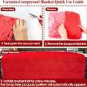 50x60 Inches Sherpa Christmas Blanket for Holiday Home Decor, Red Xmas Tree Jacquard Soft Flannel Fleece Throw Blanket for Bed Couch Sofa, Christmas Decor Gifts for Women Men Teen Family Friends