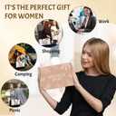 Mom Gifts for Mothers Day, Best Mom Gifts from Daughter Son Kids, Unique Birthday Present for Mama Women Mother-in-Law Grandmas Nana w/Canvas Tote Bag & Makeup Bag