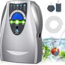 Ozone Machine, 500mg/h Multipurpose Ozone Machine Purify Air, Water, Fruits, Vegetables, Toothbrushes, Aquarium. Fruit Cleaner Device in Water