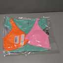 J·E Sterguard Girls Two Piece Swimsuits Teen Bikini Color Block Girls' Swimwear Ribbed Bikini Criss Cross Swimsuit Size 10 1287-G