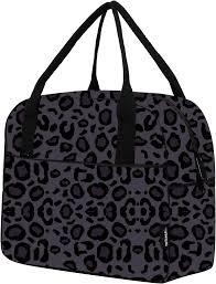 Lunch Bag Purple Cheetah Print