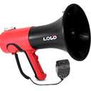 Pyle Portable Compact PA Megaphone Speaker with Alarm Siren & Adjustable Volume - 50W Handheld Lightweight Bullhorn - with Mic, AUX IN for MP3 & Rechargeable Battery - Indoor Outdoor Use - PMP561LTB