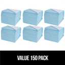 Gorilla Guard Disposable Puppy Pads, 5 Layer Pee Pads for Dogs, Absorbent Diaper Changing Pad, Dog Potty Training Supplies, Quick Dry Pet Housebreaking Essentials for Puppies, 50 Count 22x22 in