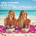 4 Pack Colorful Starfish Beach Towel Microfiber Soft Quick Dry Oversized Swim Towels Beach Accessories Necessities for Pool Camping Travel Girls Trip Weekend Bachelorette Party Favors 32x71 inch