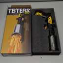 Powerful Cooking Torch, TBTEEK Sous Vide Propane Torch, Kitchen Culinary Grilling Torch Lighter for Searing Meat, Charcoal Lighter, BBQ and Campfire Starter (Tank Not Included)