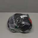 Halloween Morticia Addams Costumes Vintage Gothic Black Long Dress Outfit Women Wig Red Roses Flowers Necklace, M