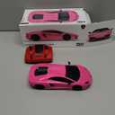 Kinsmart HOT Pink Matte Aventador LP-700 1/38 O Scale Diecast Car