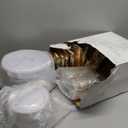 WELLIFE 600 PCS Gold & White Disposable Dinnerware Set for 100 Guests  White Plastic Plates with Gold Rim, Dinner & Salad Plates, Cups, Forks, Knives & Spoons for Weddings & Elegant Events