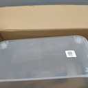 Mighty Tuff Airtight Dog Food Storage Container, Up to 36 lbs, with Portion Scoop  BPA Free Airtight Pet Food Bin on Wheels (Base)