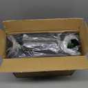 Collapsible Portable Toilet for Camping, Travel, Outdoor, Car, RV & Emergency Use, Potty with Paper Holder for Adults & Kids (Green)